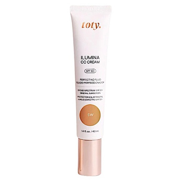 Toty 5W Deep Honey Ilumina CC Cream Perfecting Fluid SPF 50 1.4oz - Picture 1 of 3